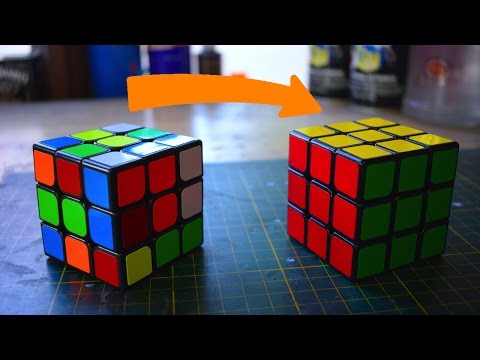 How to Solve a 3x3 Rubik's cube with one easy trick! 🔥