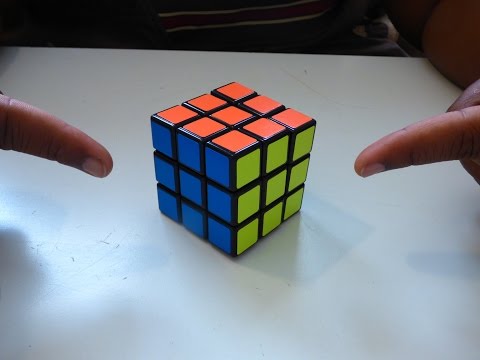 How to solve a rubik's cube in 2 EASY MOVES!