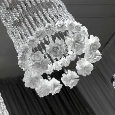  - Raindrops and Roses Chandelier - Chandeliers