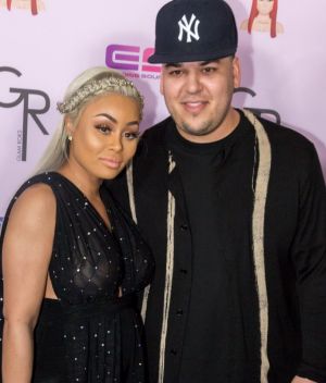 Rob Kardashian and Blac Chyna.