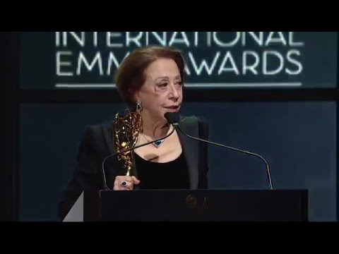 Fernanda Montenegro winning Best Actress in International Emmy - 2013