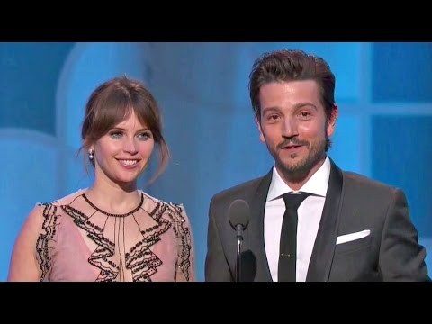 Diego Luna Demuestra Orgullo Latino en Globos de Oro 2017!