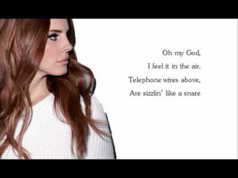 Lana Del Rey Summertime Sadness Lyrics