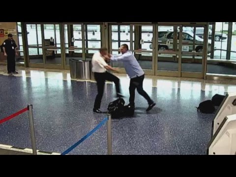 Plane Passenger Spotted Shoving Pilot in the Middle of Terminal