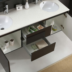  - 1500mm Espresso Bathroom Vanity - Luxor - Bathroom Vanities