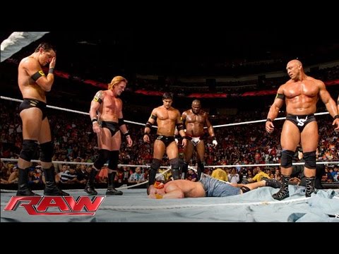 The Nexus interrupt the main event and reap destruction: Raw, June 7, 2010