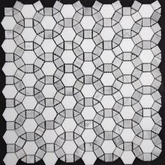  - Carrara Marble Mosaic - Tile