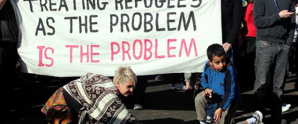 Refugee Rights Protest at Broadmeadows, Melbourne