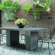  - Lightweight Concrete Table - Outdoor Dining Tables