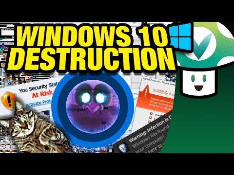 [Vinesauce] Joel - Windows 10 Destruction