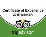 Tripadvisor 2015 Award