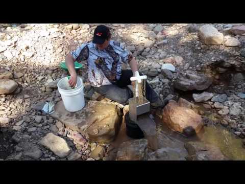 Black Hills Gold Prospecting Waterfall Sluice 1.0 at GPAA Husker Sturgis SD