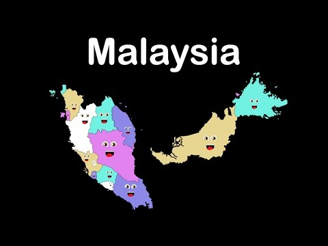 Malaysia States, Capitals and Federal Territories/ Malaysia for Kids