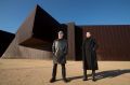 Melbourne Art Foundation CEO Maree Di Pasquale and chair Charles Justin on the Southbank site of the revamped Melbourne ...