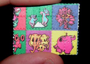 LSD is widely known as a psychedelic drug and often features psychedelic artwork on its blotters