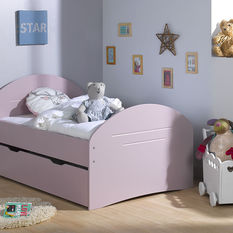  - Extendable Toddler Bed - Spoom Pink - Toddler Beds