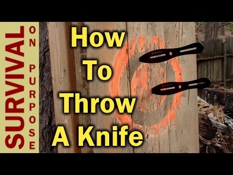 Knife Throwing For Beginners - How To Throw A Knife