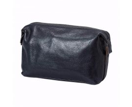 Reizen Leather Wash Bag