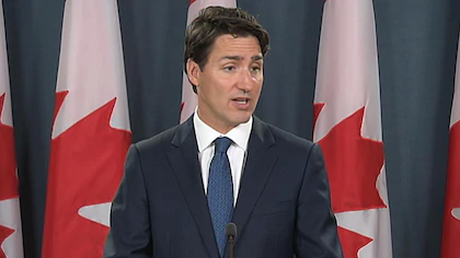 Justin Trudeau, premier ministre du Canada