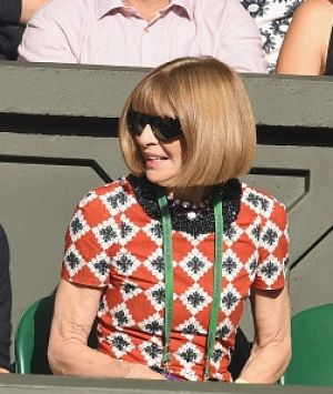 Mirka Federer and Anna Wintour make statements in colourful prints on day six.