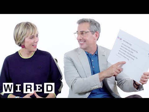 Steve Carell & Kristen Wiig Answer the Web's Most Searched Questions | WIRED