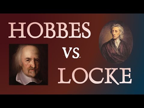 Thomas Hobbes and John Locke:  Two Philosophers Compared