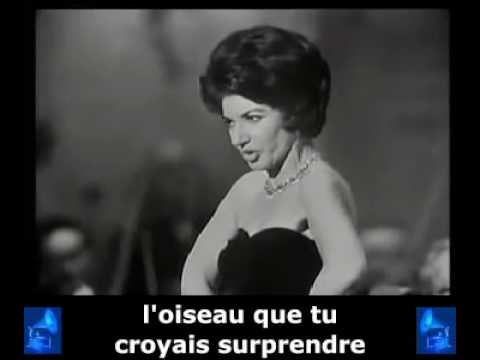 Maria Callas - Habanera - Carmen - Bizet - french subtitles