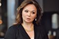 Kremlin-linked lawyer Natalia Veselnitskaya speaks to a journalist in Moscow on the day of the US presidential election.