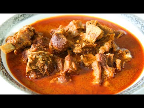 Tambda Rassa | Kolhapuri Style Spicy Goat Meat Curry | Maharashtrian Spicy Mutton Curry by Smita Deo