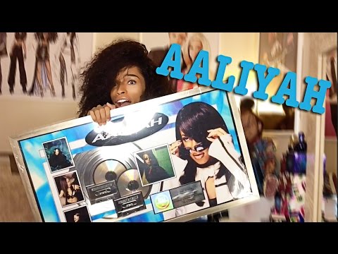 UNBOXING MY RIAA AALIYAH ONE IN A MILLION PLATINUM PLAQUE