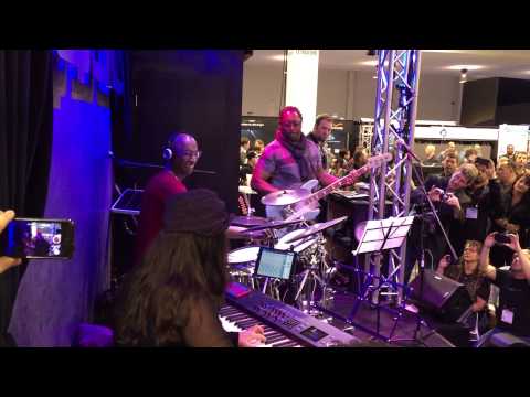 Darryl Jones, Omar Hakim & Rachel Z @ Winter NAMM