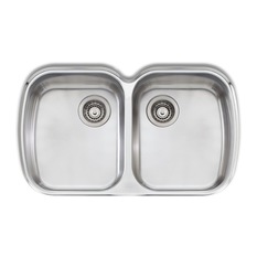  - Oliveri Monet Double bowl Undermount Sink - Kitchen Sinks