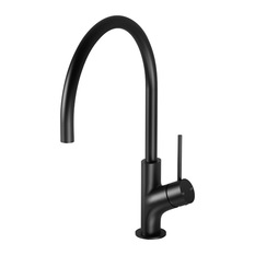  - Vivid Slimline Oval Sink Mixer 220mm VV733 MB - Kitchen Mixers