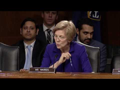 Senator Elizabeth Warren Banking Hearing with Fed Chair Janet Yellen