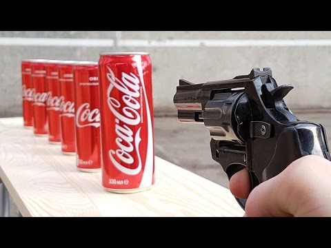 EXPERIMENT GUN vs COCA COLA