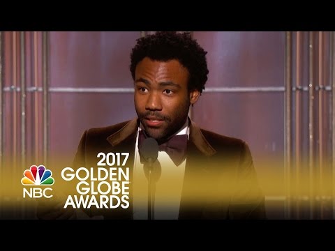 Donald Glover Wins Best Actor in a TV Series, Comedy at the 2017 Globes