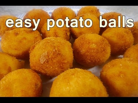 FRIED POTATO BALLS - Tasty and Easy Food Recipes For Dinner to make at home - Cooking videos