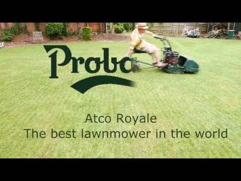 ATCO Royale Lawnmower Blade Adjustment and Oil Change