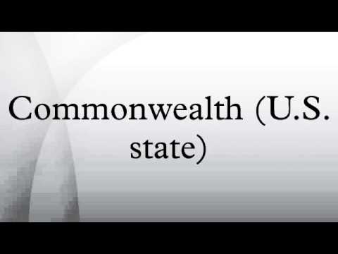 Commonwealth (U.S. state)