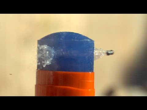 Slow Mo Pellet Penetration - The Slow Mo Guys