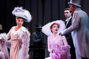 Robyn Nevin as Mrs Higgins, left, with Anna O'Byrne as Eliza Doolittle in My Fair Lady.