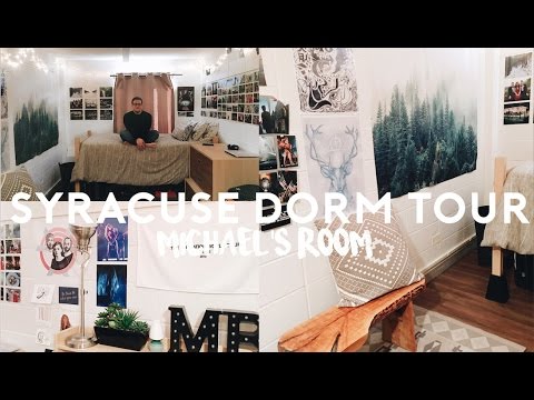 COLLEGE DORM TOUR 2016 // Syracuse University Dorm