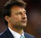 Dejection: Blues coach Laurie Daley after NSW lost game three and the 2017 series at Suncorp Stadium.