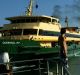 Generic transport photos February 2006 Manly Ferry and Manly wharf...SMH 1st use SMH Business Qantas photo by Peter ...