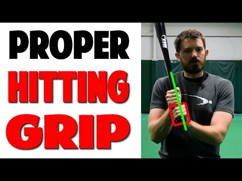 Proper Baseball Hitting Grip | (Pro Speed Baseball)