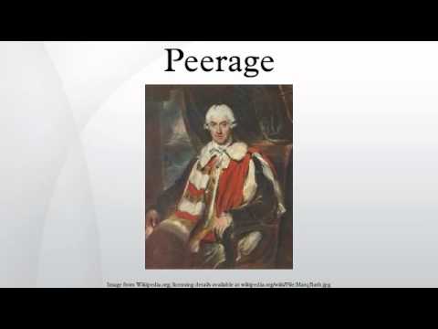 Peerage