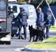 Heavily armed police at the scene in Brougham Avenue, Wyndham Vale last year.