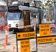 A 'construction blitz' has seen four kilometres of tram track built along Toorak Road.