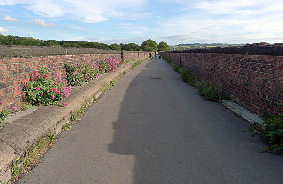 Ravenscar tunnel and Larpool Viaduct on the old Whitby to Scarborough railway line, North Yorkshire, England, June 2010