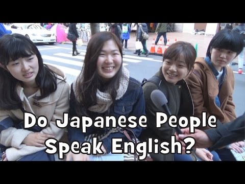 Do Japanese People Speak English? (2017 Interview)